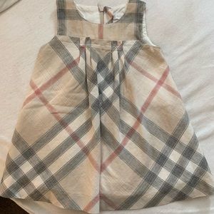 Baby Burberry dress 6 mo